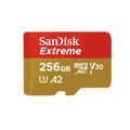 SanDisk 256GB microSDXC Extreme C10 V30 A2 160MB/s - V2