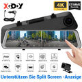 XGODY 12'' Dual Lens Auto Spiegel Dashcam Recorder Kamera G-sensor Nachtsicht