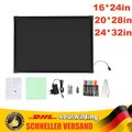 3 Größe LED Schreibtafel Leuchttafel DIY Neonlicht Werbetafel Writing Board DE~