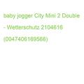 baby jogger City Mini 2 Double - Wetterschutz 2104616 (0047406169566)