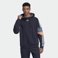 Adidas Originals Hoodie Mit Zentralem Trefoil Und Bandlogo In Navy