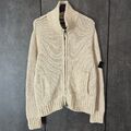 Stone Island Vintage Wool Knit Cardigan Tg S