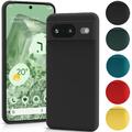 Silikon Schutz Hülle für Google Pixel 8 8a Pro 9 Pro XL Tasche Slim Case Cover