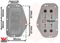 VAN WEZEL 37013702 Ölkühler für Motoröl 