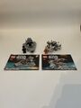 LEGO STAR WARS Set 75032 und 75033 Microfighter inkl Figuren und Anleitung