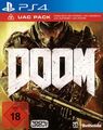 DOOM (2016) - UAC PACK - PLAYSTATION 4 GAME PS4 SPIEL - 100% UNCUT + AUFNÄHER