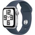 Apple Watch SE 2023 Sportarmband S/M 40 mm Alu GPS Smartwatch sturmblau