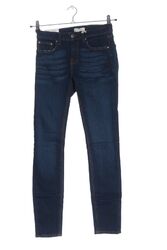 ZARA WOMAN Skinny Jeans Damen Gr. DE 38 blau Casual-Look