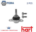 424 380 TRAGGELENK FÜHRUNGSGELENK HART 2PCS FÜR VOLVO S80 I,V70 II,S60 I