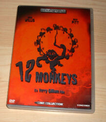 DVD Film - 12 Monkeys - Remastered - Bruce Willis - Brad Pitt