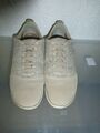 Beige-silberfarbene GEOX-Sneaker, Gr. 41 / UK 7,5 / US 10,5, gebraucht