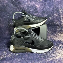 Nike Air Max 90 Ultra Essential schwarz dunkelgrau Größe 5 UK WMNS 2016