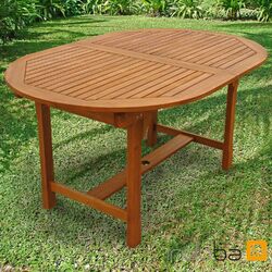 Gartentisch Terrassentisch Esstisch Tisch ausziehbar klappbar Gartenmöbel Holz