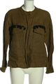 ZARA BASIC Blusenjacke Damen Gr. DE 36 khaki Casual-Look