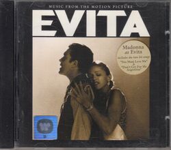 CD - Evita  -  Madonna - Music from the Motion Picture - 1996