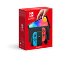 Nintendo Switch OLED Neon-Blau/Neon-Rot *WIE NEU* MwSt nicht ausweisbar