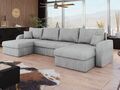 Polsterecke Alan U Cord Ecksofa mit Schlaffunktion Eckcouch Schlafsofa Sofa Ecke