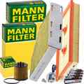 MANN FILTER INSPEKTIONSPAKET passend für 1.6 FSI AUDI A3 8P VW GOLF 5 PASSAT B6