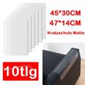 10 Stk Kratzschutz Katze Matte Haustier Sofa Cat Couch Möbel Kratzbaum Folie