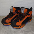 Kinder Wanderschuhe SCARPA “MESCALITO MID GTX KID“ Orange/Schwarz Gr. 26 GORETEX