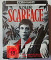 SCARFACE - AL PACINO - STEELBOOK - 4K ULTRA HD +BLU-RAY; NEU; OVP; FSK 18