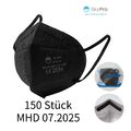 150×Spro Medical SkyPro Gl005A FFP2 Atemschutz Maske Mundschutz Schwarz