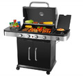 El Fuego Gasgrill / Grillwagen Burlington 4 Brenner +1, Grillfäche 70x42cm