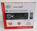 Majestic DAB-442BT Auto Autoradio Schwarz 180 W Bluetooth