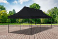 Faltpavillon Faltzelt Pavillon 3x9m Schwarz Gartenzelt Klappzelt Wasserdicht