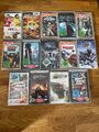 Sony PSP Spieleauswahl GTA Harrypotter Need for Speed Star Wars Naruto Monster H