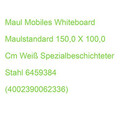 Maul Mobiles Whiteboard Maulstandard 150,0 X 100,0 Cm Weiß Spezialbeschichteter