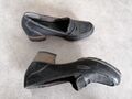 Tamaris Pumps. Gr 38. Leder. Halbschuh. Schwarz. Wildleder 