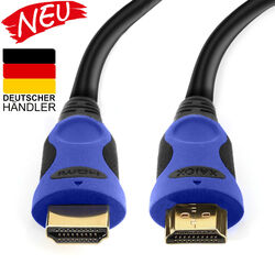 2m HDMI Kabel 4K UHD 2160p HDMI 2.0 FULL HD 1080p 3D ARC HDR CEC Dolby DTS