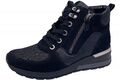 Waldläufer Damen Leder Schuhe H-Weite Schwarz 939H81-300-001