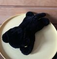 Steiff 5370/28 Cosy Panther superweich schwarz gelbe Augen 40cm liegend