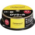 25er Multipack Intenso 4311144 DVD+R DL Rohling 8.5 GB 25 St. Spindel