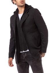 Redbridge Herren Trenchcoat Mantel lange Jacke Business-Jacke Übergangsjacke