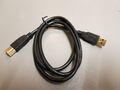 Delock 1m USB3.0-Kabel mit Goldkontakt Type-A Stecker male Type-B Stecker female