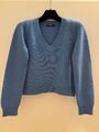 Exklusiver kuscheliger Pullover  von Repeat, Gr. 34-36, Himmel blau100% Kaschmir