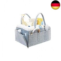 Windel Organizer, tragbare Wickeltasche Filz Baby Windel Organizer mit