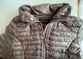 Esprit leichte Daunenjacke Damen Jacke  Gr M 36-38 Grau Braun