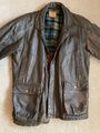 Vintage Lederjacke, Echtleder, Größe 48 eher L