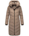 Navahoo Damen Winterjacke Steppjacke Winter Jacke lang warm Mantel Parker B982