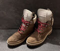 Tommy Hilfiger Braune Velourleder Boots Gr. 38