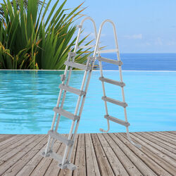 Bestway Sicherheitsleiter Poolleiter Pool Einstieg Leiter Treppe 122cm 58331