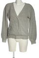 NA-KD V-Ausschnitt-Pullover Damen Gr. DE 34 hellgrau Casual-Look