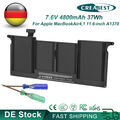 7.6V A1370 A1495 4.8Ah Akku Für Apple MacBook Air 11"A1406 A1465 Mid 2012 2013