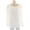 LIEBLINGSSTÜCK Bluse Tunika Tasche Offwhite Gr. 42