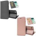 Klapp Hülle für iPhone SE 2022 / SE 2020 / 8 / 7, Flip Case PU Leder Handy Cover