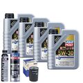 Motoröl 5W30 LIQUI MOLY Special F 4L+MAHLE Ölfilter +Spülung +Cera Tec